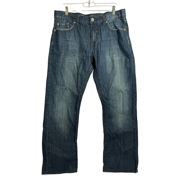 Request Jeans Premium Flap Pockets Mens Jeans 34x30 - Picture 1 of 11